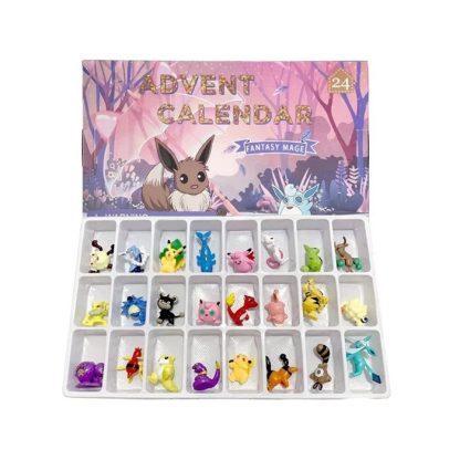 Pokemon Adventskalender mit Evoli Motiv