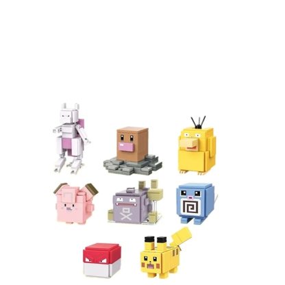 8 Stk. Pokemon Quest Figuren – Bild 2