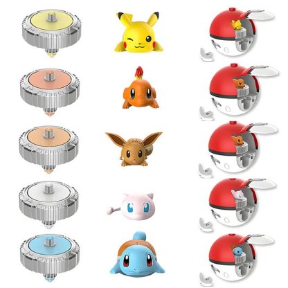 Pokemon Ball Spinning Spielzeug Pokeball mit Figur – Bild 3