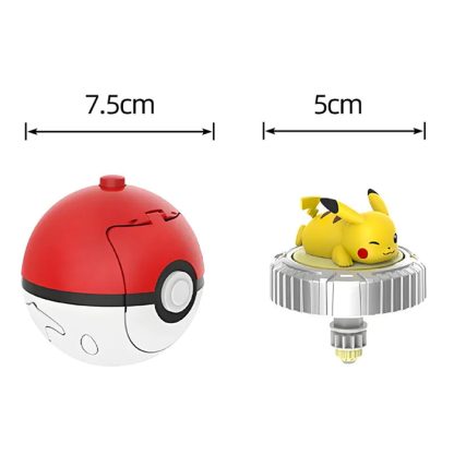 Pokemon Ball Spinning Spielzeug Pokeball mit Figur – Bild 5