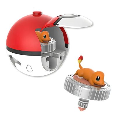 Pokemon Ball Spinning Spielzeug Pokeball mit Figur – Bild 7