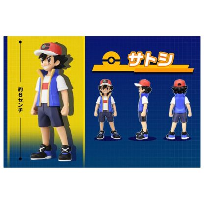 Pokemon Trainer Figuren Ash Ketchum Leon Cynthia Steven Stone – Bild 13
