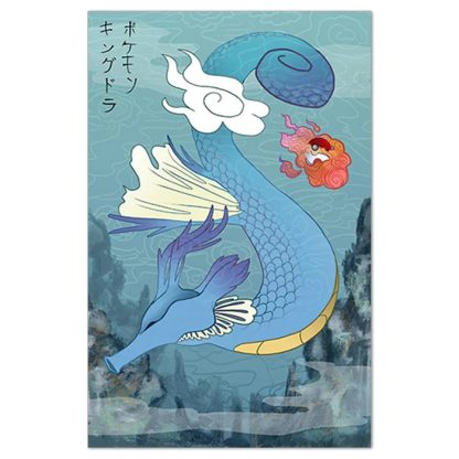 Pokémon Poster Kunstdruck im japanischen Stil - viele Motive – Bild 9
