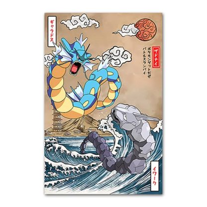 Pokémon Poster Kunstdruck im japanischen Stil - viele Motive – Bild 24