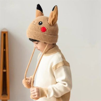 Niedliche Pokemon Winter Cosplay Mützen für Kinder – Bild 5