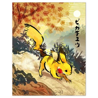 Pokémon Poster Kunstdruck im japanischen Stil - viele Motive – Bild 30