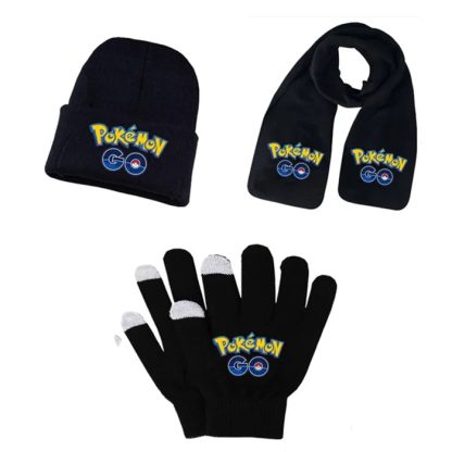 Pokemon Winter Sets: Mütze, Schal und Handschuhe - viele Motive – Bild 2