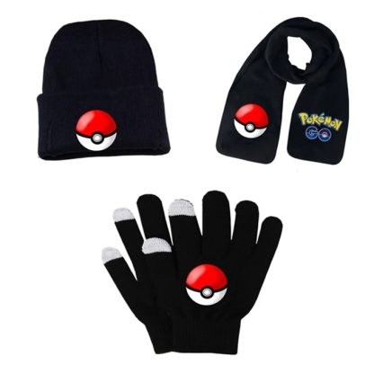 Pokemon Winter Sets: Mütze, Schal und Handschuhe - viele Motive – Bild 4