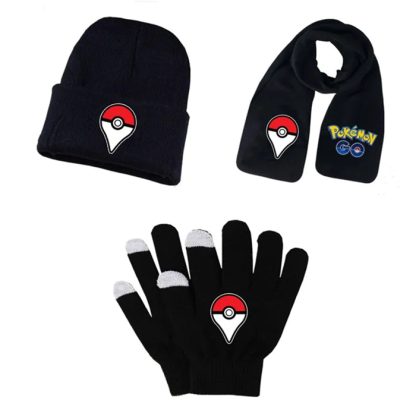 Pokemon Winter Sets: Mütze, Schal und Handschuhe - viele Motive – Bild 5