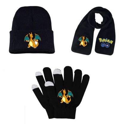 Pokemon Winter Sets: Mütze, Schal und Handschuhe - viele Motive – Bild 9