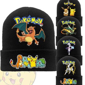 Pokemon Winter Mützen in verschiedenen Motiven