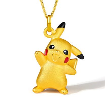 Süße Pokemon Pikachu Halsketten oder Ringe – Bild 4