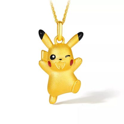 Süße Pokemon Pikachu Halsketten oder Ringe – Bild 5