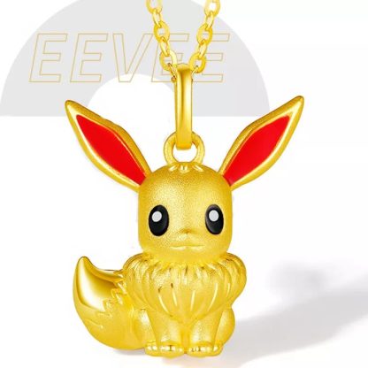 Süße Pokemon Pikachu Halsketten oder Ringe – Bild 8