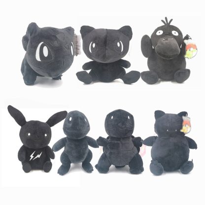 Pokémon Plüschfiguren schwarze Edition