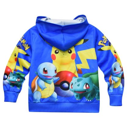 Pokémon Kinder Kapuzensweatjacke – Bild 5