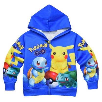 Pokémon Kinder Kapuzensweatjacke – Bild 11