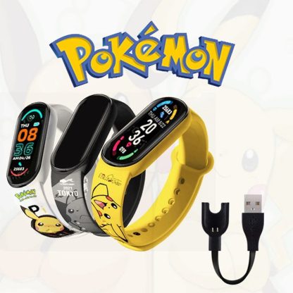 Pokémon Digitale LED Kinder Armbanduhr mit Ladefunktion – Bild 2