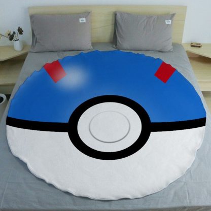 Pokémon Pokéball Flanell-Decke, 150 cm – Bild 4