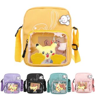 Pokémon Pikachu Messenger Bag mit transparenter Front
