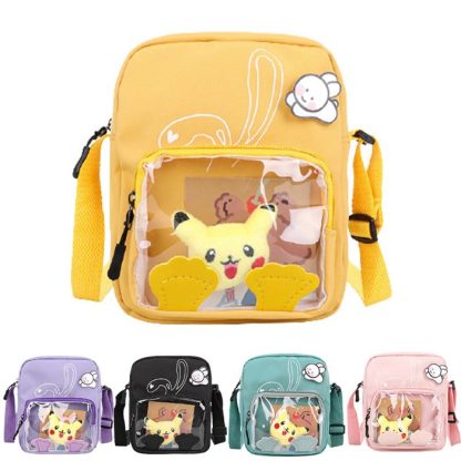 Pokémon Pikachu Messenger Bag mit transparenter Front