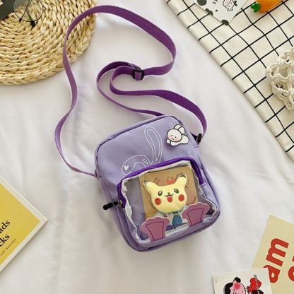 Pokémon Pikachu Messenger Bag mit transparenter Front – Bild 7