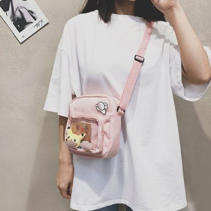 Pokémon Pikachu Messenger Bag mit transparenter Front – Bild 9
