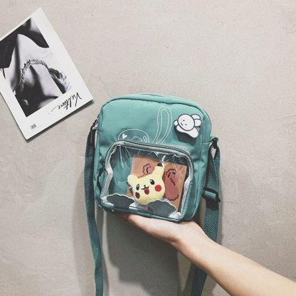 Pokémon Pikachu Messenger Bag mit transparenter Front – Bild 10