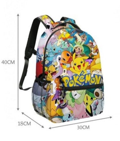 Pokémon All over Pikachu Print Rucksack – Bild 2