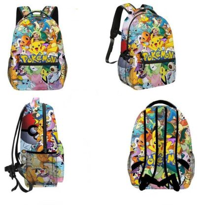 Pokémon All over Pikachu Print Rucksack – Bild 6