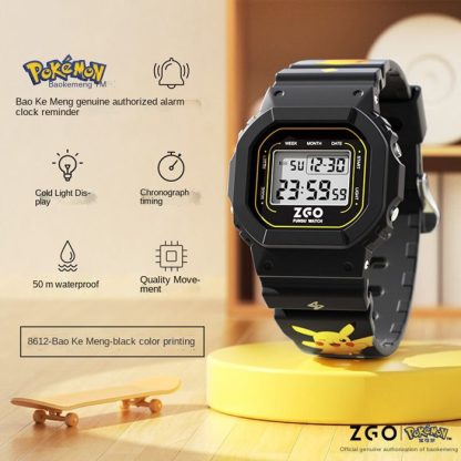 Pokémon Pikachu digitale Armbanduhr – Bild 10
