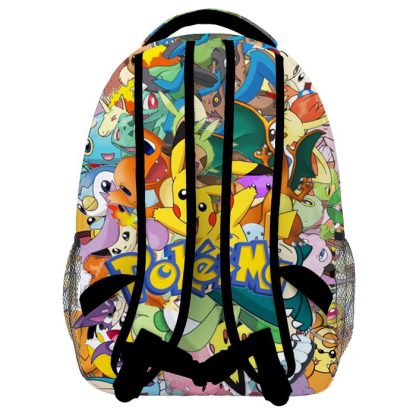 Pokémon All over Pikachu Print Rucksack – Bild 11
