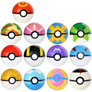 Coole Pokémon Bälle im Set - 6, 10 oder 13 Bälle aus robusten Kunststoff