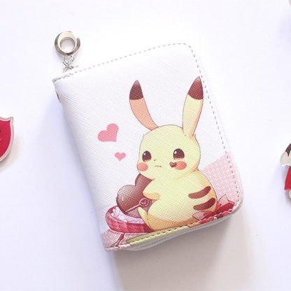Süßes Pokémon Portemonnaie mit Pikachu Aufdruck in verschiedenen Motiven – Bild 3