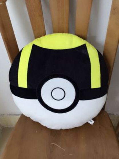Großes Plüsch Pokéball Kissen ca. 40x40cm – Bild 2