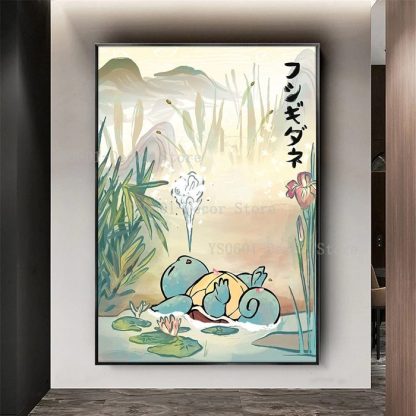 Pokémon Poster Kunstdruck im japanischen Stil – Bild 2
