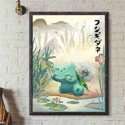 Pokémon Poster Kunstdruck im japanischen Stil – Bild 4