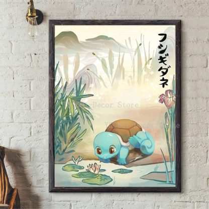 Pokémon Poster Kunstdruck im japanischen Stil – Bild 5