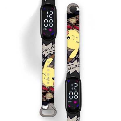 Digitale Armbanduhr für Kinder mit LED und Aufladefunktion – Bild 4