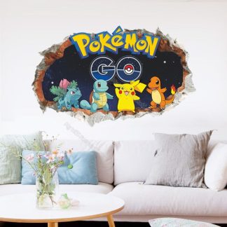 Wandsticker in verschiedenen Pokemon Motiven