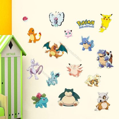 Wandsticker in verschiedenen Pokemon Motiven – Bild 2
