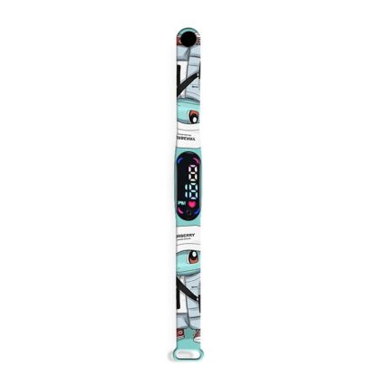 Digitale Armbanduhr für Kinder mit LED und Aufladefunktion – Bild 14
