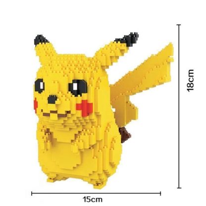 Pokémon Pikachu Baustein Magic Blocks, 1650 Teile – Bild 2