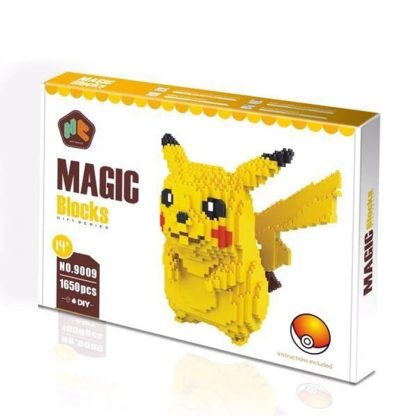 Pokémon Pikachu Baustein Magic Blocks, 1650 Teile – Bild 5