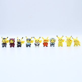 10 verschiedene Pokémon Pikachu Figuren