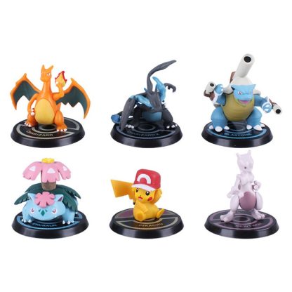 Pokemon Pikachu Mewtu u. a. Figuren Sets mit je 6 Pokemon – Bild 4