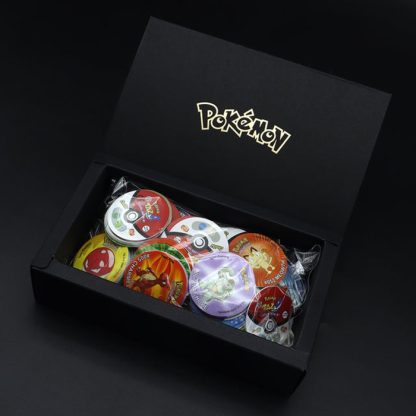 Tazos Pokémon 160 runde Pogs 2000er Edition mit Box – Bild 3