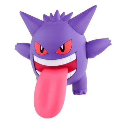 Gengar Figur zum selbstbauen mit rausgestreckter Zunge – Bild 3