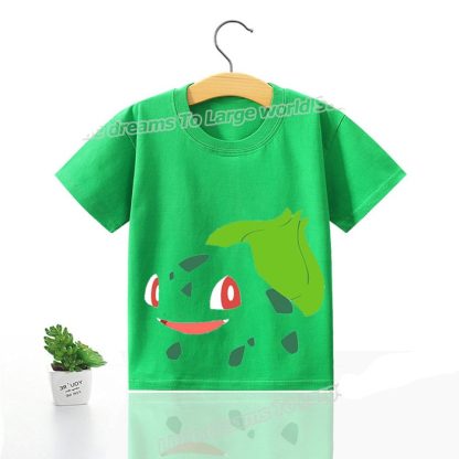 Kinder T-Shirts mit niedlichen Pokemon oder Pikachu Motiven – Bild 3