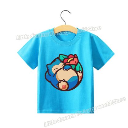 Kinder T-Shirts mit niedlichen Pokemon oder Pikachu Motiven – Bild 8